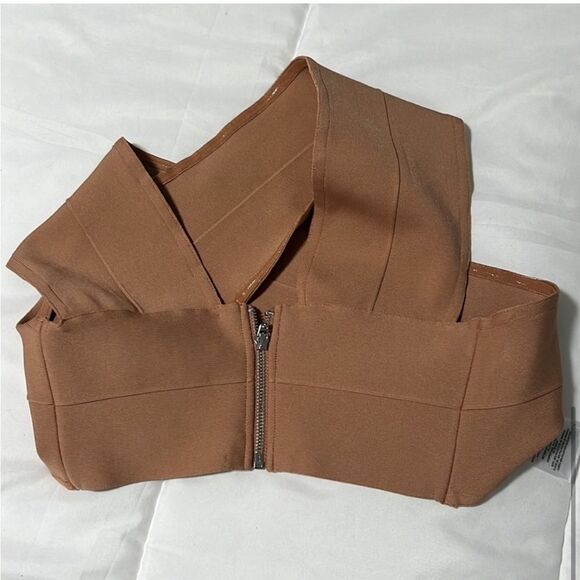 Herve Bandage Crossover Top Size Small - Picture 5 of 6